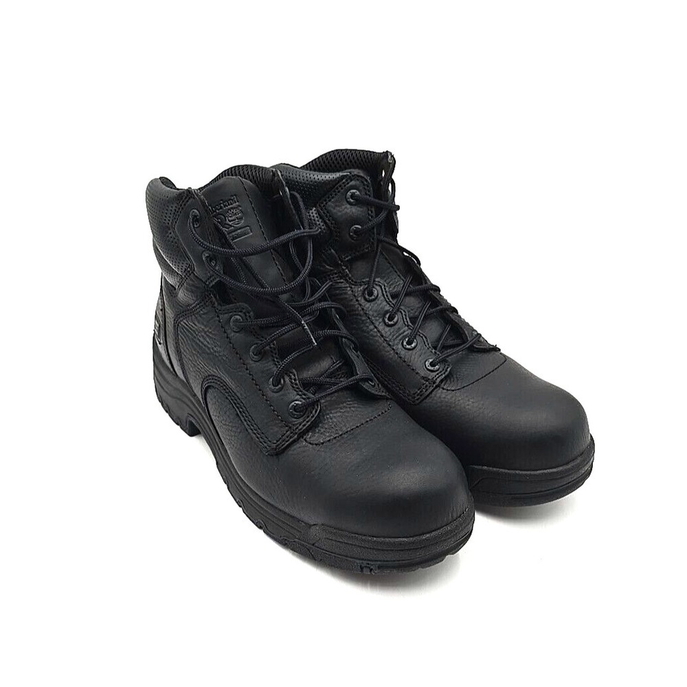 Timberland PRO Titan 6" Composite Safety Toe Men's 13 W Black Boot - Picture 12 of 14